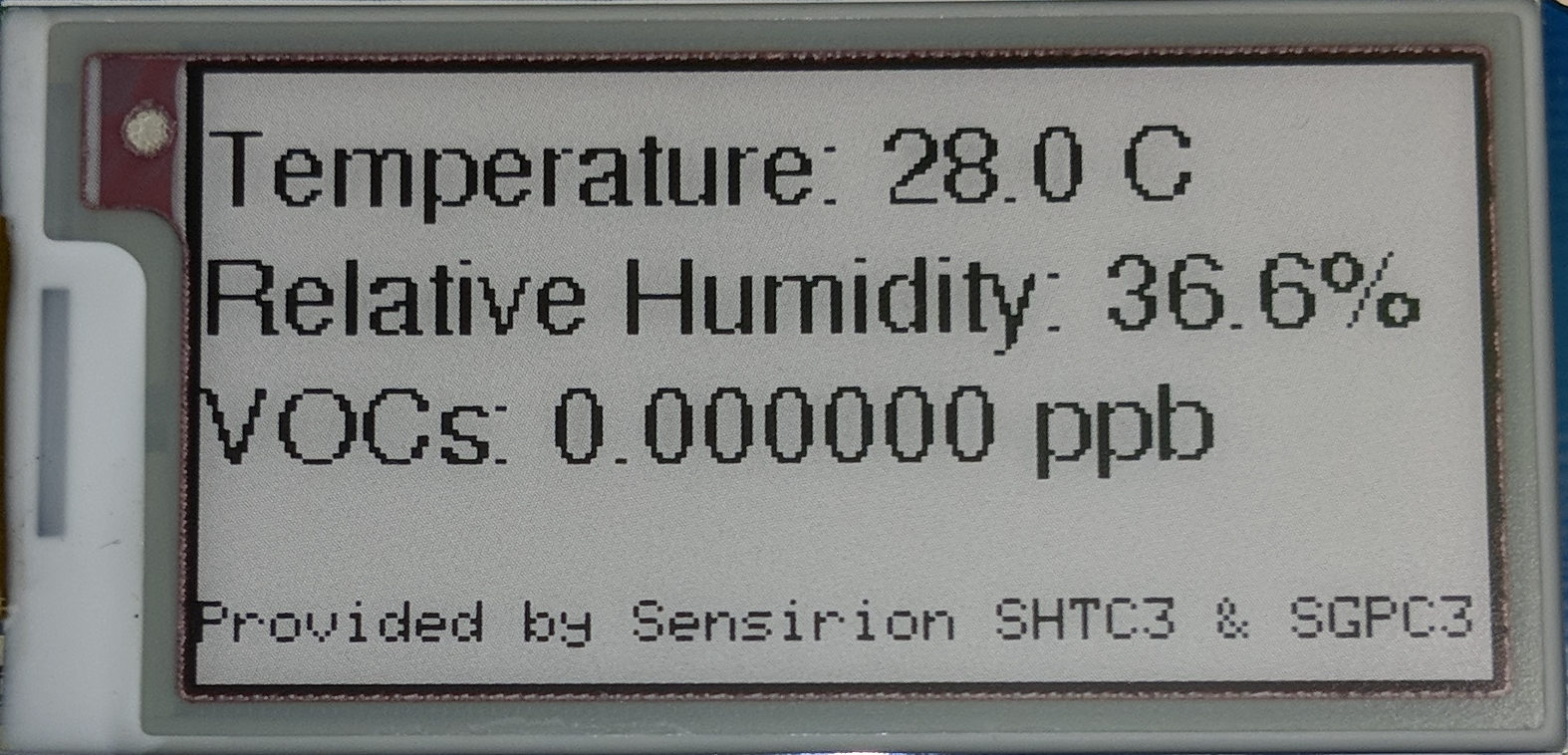 Sensor view