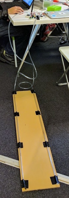 Prototype with 2 tubes for direction